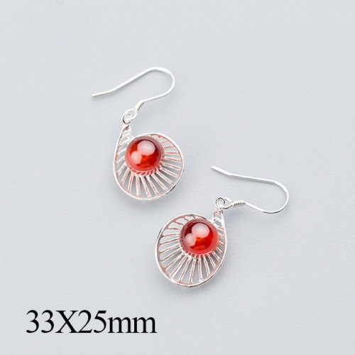BC Jewelry Wholesale 925 Silver Jewelry Fashion Earrings NO.#925J5RE9010