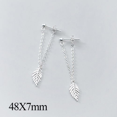 BC Jewelry Wholesale 925 Silver Jewelry Fashion Earrings NO.#925J5E4454
