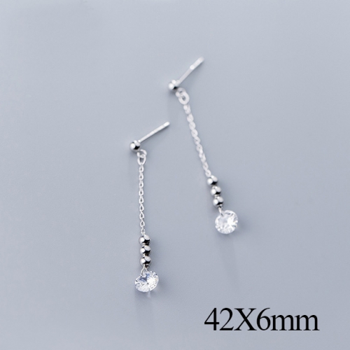 BC Jewelry Wholesale 925 Silver Jewelry Fashion Earrings NO.#925J5EG1259