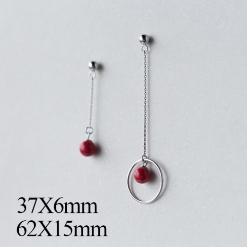 BC Jewelry Wholesale 925 Silver Jewelry Fashion Earrings NO.#925J5E4322