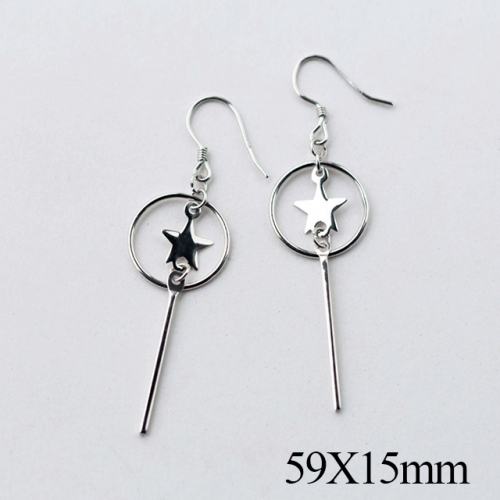 BC Jewelry Wholesale 925 Silver Jewelry Fashion Earrings NO.#925J5E4685
