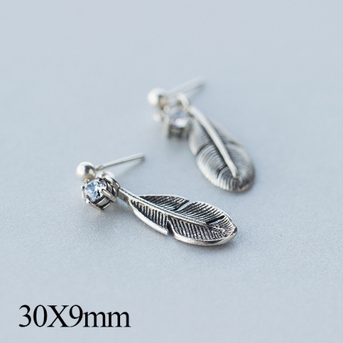 BC Jewelry Wholesale 925 Silver Jewelry Fashion Earrings NO.#925J5E2185