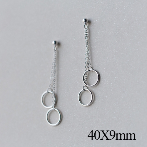 BC Jewelry Wholesale 925 Silver Jewelry Fashion Earrings NO.#925J5E4387