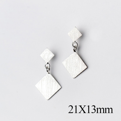 BC Jewelry Wholesale 925 Silver Jewelry Fashion Earrings NO.#925J5E7856