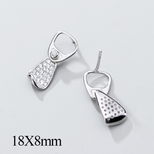 BC Jewelry Wholesale 925 Silver Jewelry Fashion Earrings NO.#925J5E0524