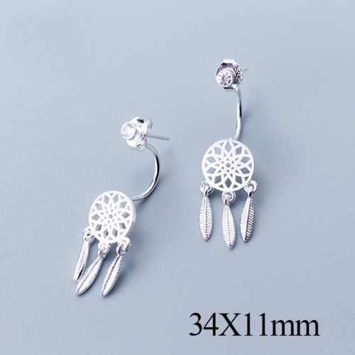 BC Jewelry Wholesale 925 Silver Jewelry Fashion Earrings NO.#925J5E6907