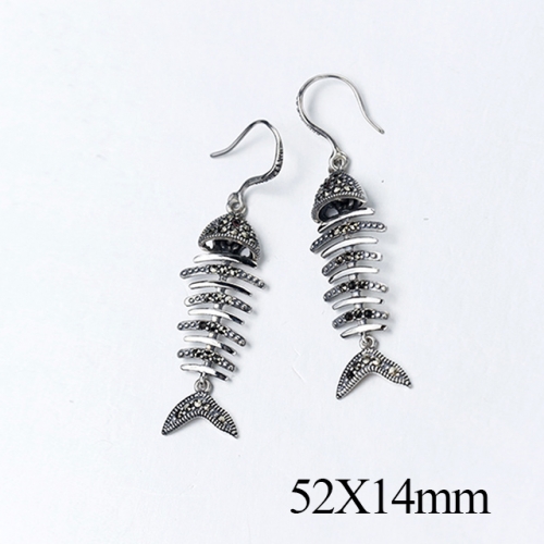 BC Jewelry Wholesale 925 Silver Jewelry Fashion Earrings NO.#925J5E6344