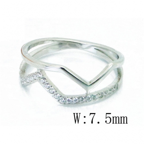 Wholesale Stainless Steel 316L Hollow Rings NO.#BC47R0028HZL