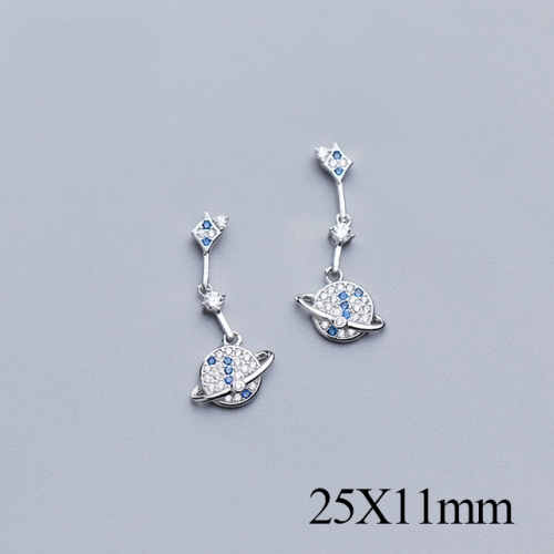 BC Jewelry Wholesale 925 Silver Jewelry Fashion Earrings NO.#925J5EG2352