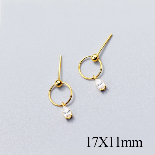 BC Jewelry Wholesale 925 Silver Jewelry Fashion Earrings NO.#925J5GE9352