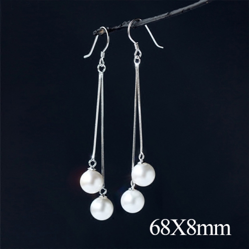 BC Jewelry Wholesale 925 Silver Jewelry Fashion Earrings NO.#925J5RE0913