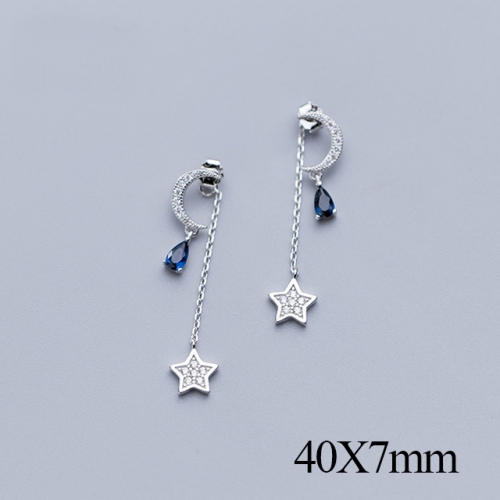 BC Jewelry Wholesale 925 Silver Jewelry Fashion Earrings NO.#925J5EG2382