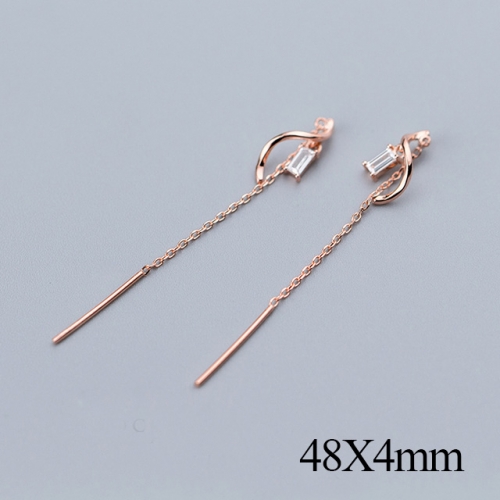 BC Jewelry Wholesale 925 Silver Jewelry Fashion Earrings NO.#925J5REG0355