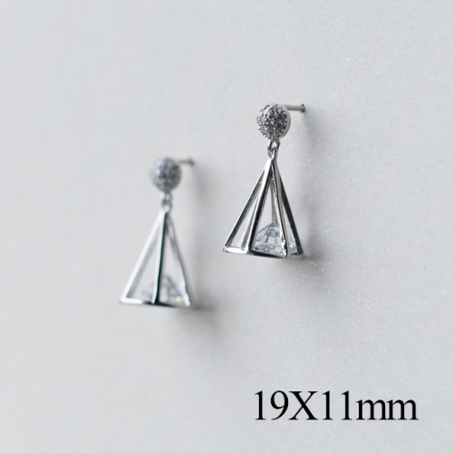 BC Jewelry Wholesale 925 Silver Jewelry Fashion Earrings NO.#925J5E4208