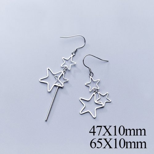 BC Jewelry Wholesale 925 Silver Jewelry Fashion Earrings NO.#925J5EG1660