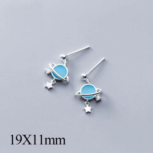 BC Jewelry Wholesale 925 Silver Jewelry Fashion Earrings NO.#925J5EG1735