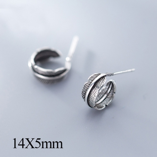 BC Jewelry Wholesale 925 Silver Jewelry Fashion Earrings NO.#925J5EG0892