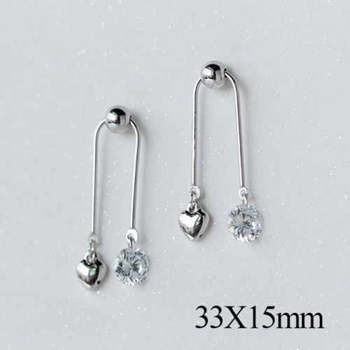 BC Jewelry Wholesale 925 Silver Jewelry Fashion Earrings NO.#925J5E5122