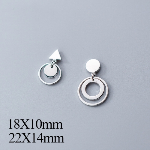 BC Jewelry Wholesale 925 Silver Jewelry Fashion Earrings NO.#925J5EG0261