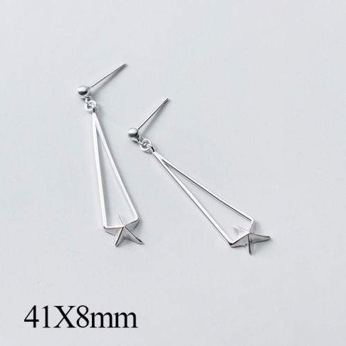 BC Jewelry Wholesale 925 Silver Jewelry Fashion Earrings NO.#925J5E4394