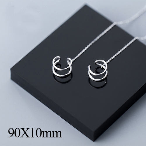 BC Jewelry Wholesale 925 Silver Jewelry Fashion Earrings NO.#925J5SEG1236