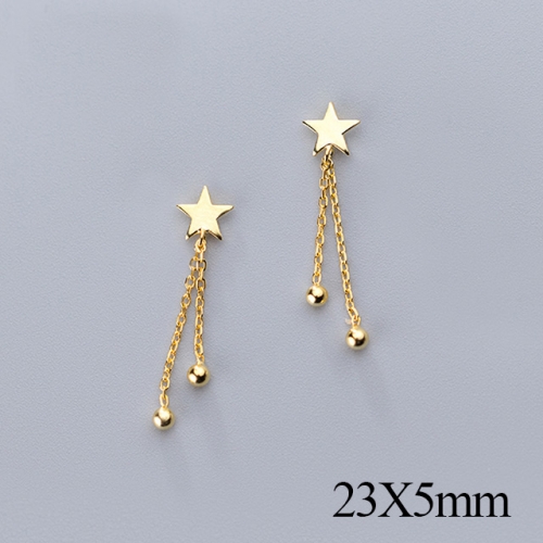 BC Jewelry Wholesale 925 Silver Jewelry Fashion Earrings NO.#925J5GEG1105