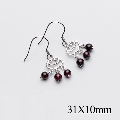BC Jewelry Wholesale 925 Silver Jewelry Fashion Earrings NO.#925J5SE8304