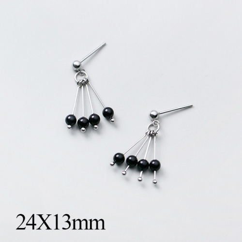 BC Jewelry Wholesale 925 Silver Jewelry Fashion Earrings NO.#925J5E6751