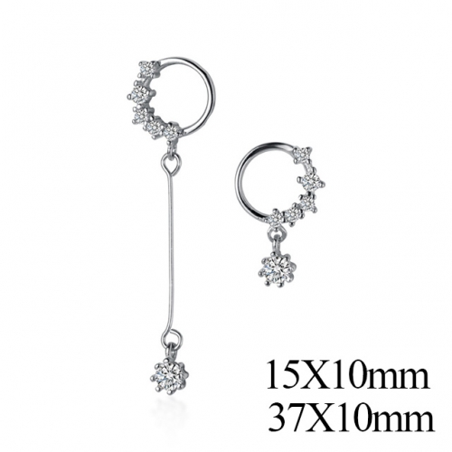 BC Jewelry Wholesale 925 Silver Jewelry Fashion Earrings NO.#925J5E9680