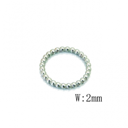 Wholesale Stainless Steel 316L Classic Simple Rings NO.#BC12R0010J5