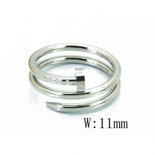 Wholesale Stainless Steel 316L Hollow Rings NO.#BC14R0620LQ