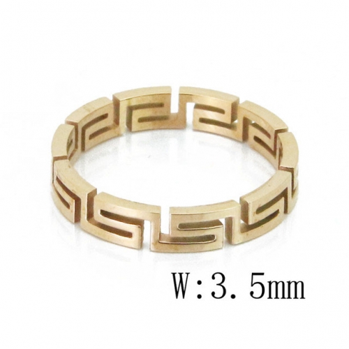 Wholesale Stainless Steel 316L Hollow Rings NO.#BC47R0036LD