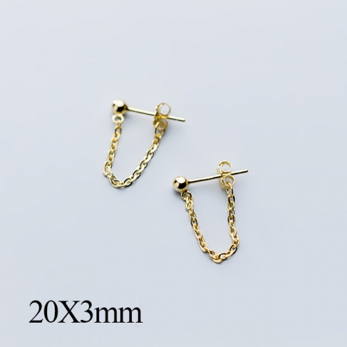 BC Jewelry Wholesale 925 Silver Jewelry Fashion Earrings NO.#925J5GE6448