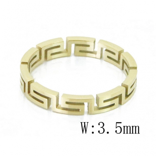 Wholesale Stainless Steel 316L Hollow Rings NO.#BC47R0035LX