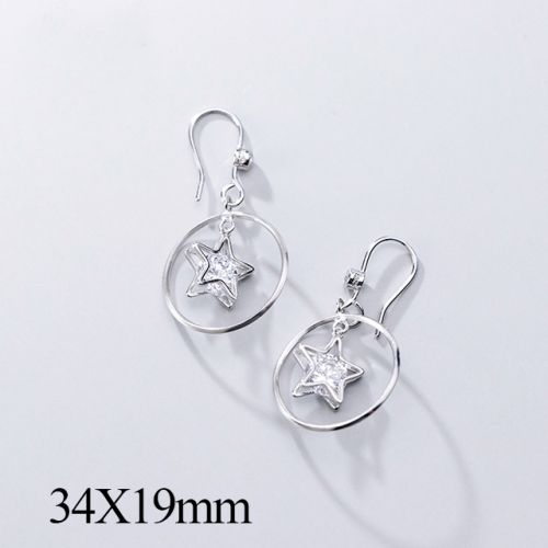 BC Jewelry Wholesale 925 Silver Jewelry Fashion Earrings NO.#925J5E4548