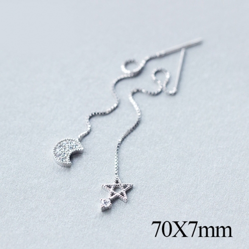 BC Jewelry Wholesale 925 Silver Jewelry Fashion Earrings NO.#925J5E1796