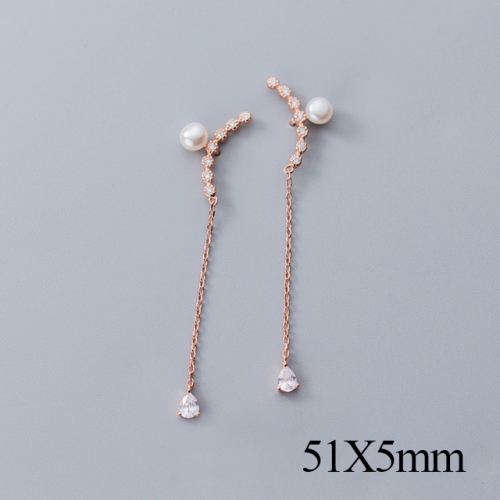 BC Jewelry Wholesale 925 Silver Jewelry Fashion Earrings NO.#925J5REG0362