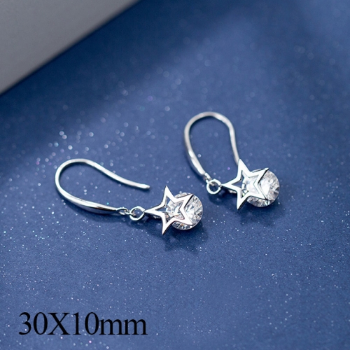 BC Jewelry Wholesale 925 Silver Jewelry Fashion Earrings NO.#925J5E6575