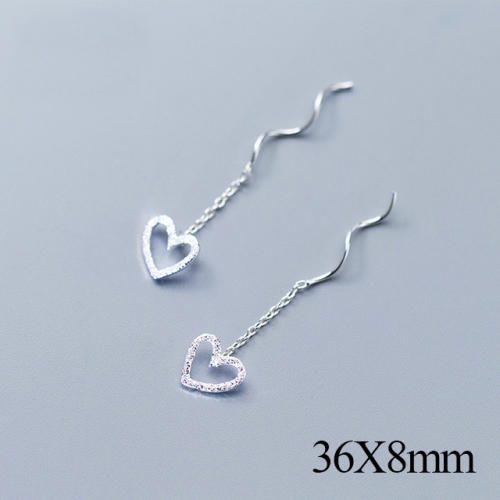 BC Jewelry Wholesale 925 Silver Jewelry Fashion Earrings NO.#925J5E7116