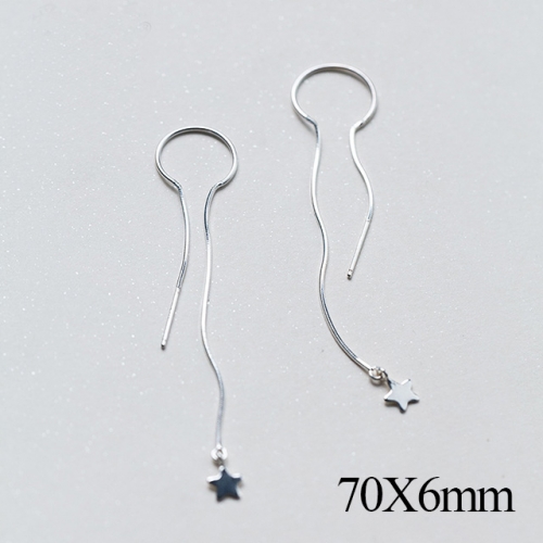 BC Jewelry Wholesale 925 Silver Jewelry Fashion Earrings NO.#925J5E5188