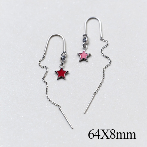 BC Jewelry Wholesale 925 Silver Jewelry Fashion Earrings NO.#925J5E4953