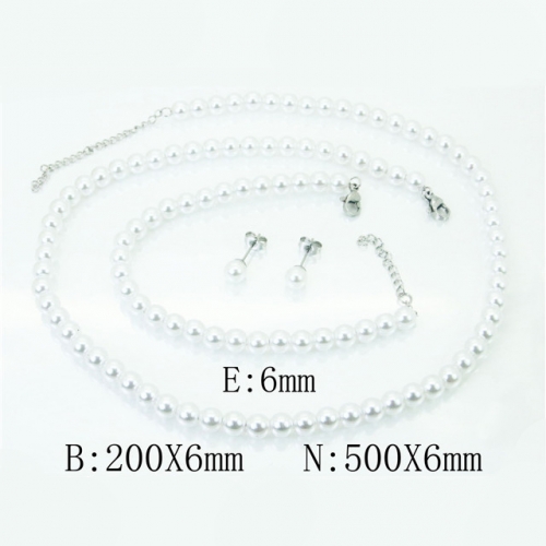 BC Wholesale Stainless Steel 316L Jewelry Sets NO.#BC59S1825HNC