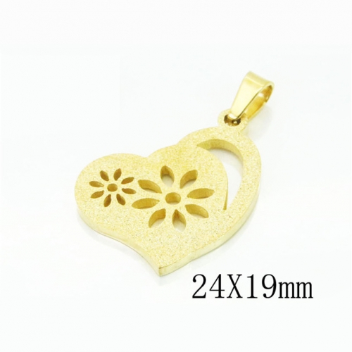 BC Wholesale Stainless Steel 316L Jewelry Pendant NO.#BC12P1126JG