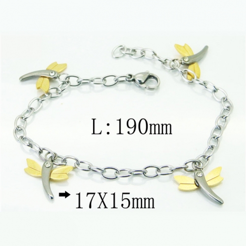 BC Wholesale Jewelry Stainless Steel 316L Bracelets NO.#BC12B0218MZ