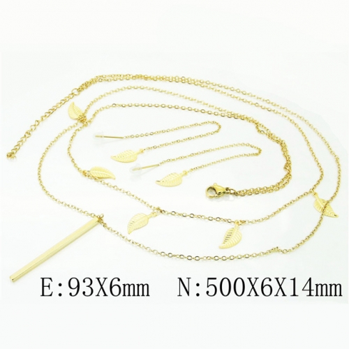 BC Wholesale Stainless Steel 316L Jewelry Sets NO.#BC59S1868HFF