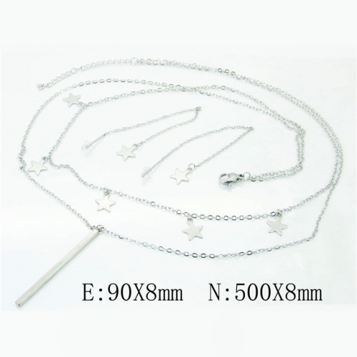 BC Wholesale Stainless Steel 316L Jewelry Sets NO.#BC59S1850OQ