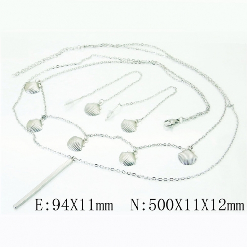 BC Wholesale Stainless Steel 316L Jewelry Sets NO.#BC59S1845OA