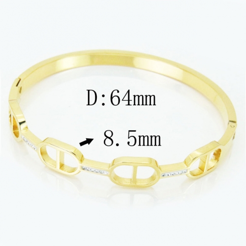 BC Wholesale Jewelry Stainless Steel 316L Bangle NO.#BC19B0693HNF