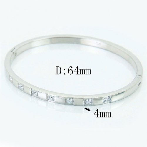 BC Wholesale Jewelry Stainless Steel 316L Bangle NO.#BC14B0219HHQ