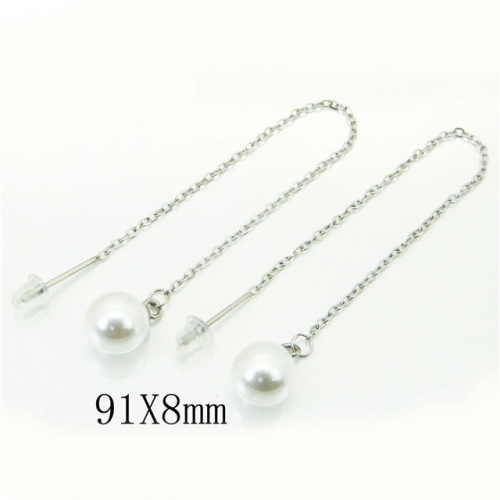 BC Jewelry Wholesale Stainless Steel 316L Popular Earrings NO.#BC59E0874KL